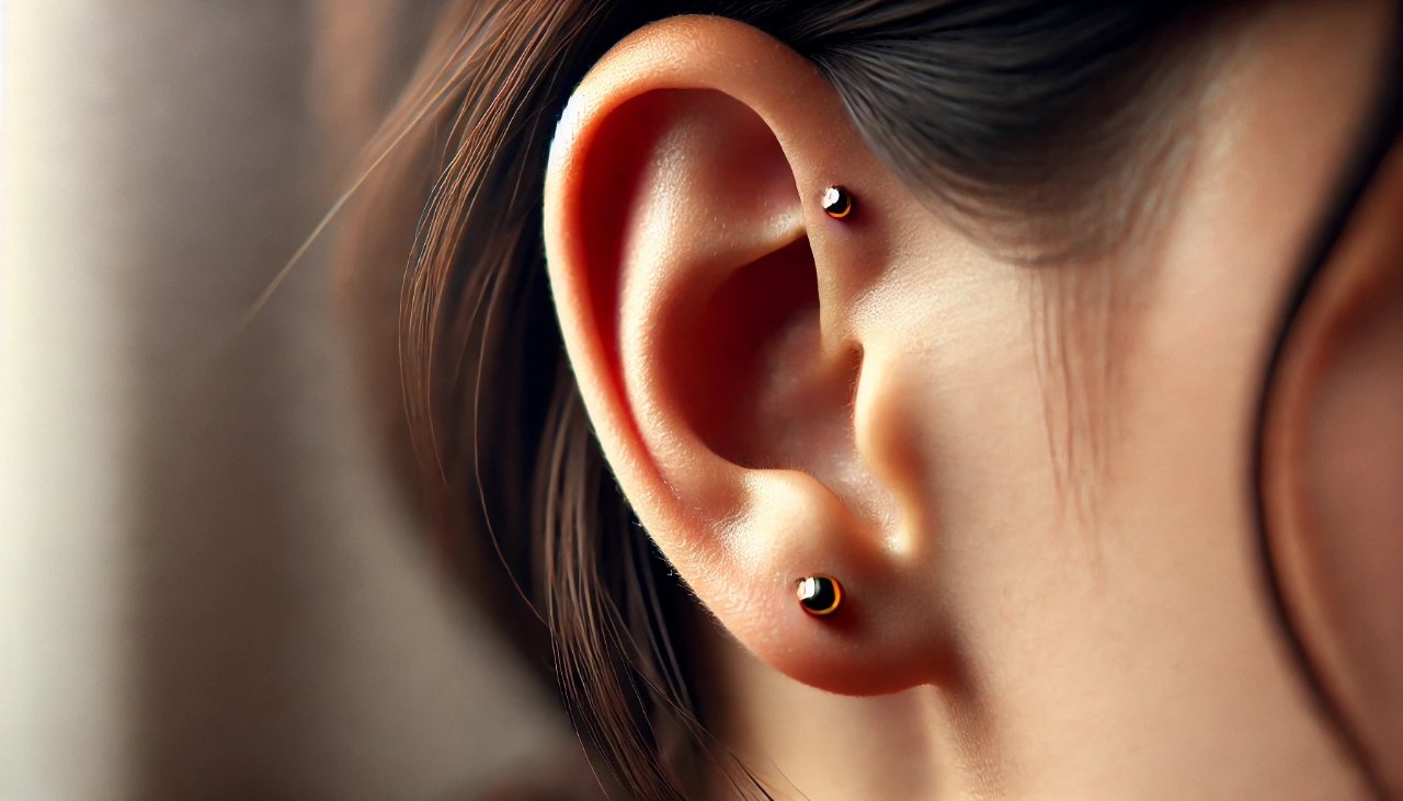 Forward Helix Piercing