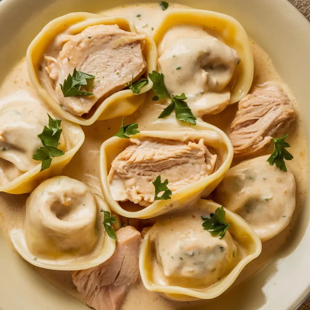 Alfredo Tortellini Chicken