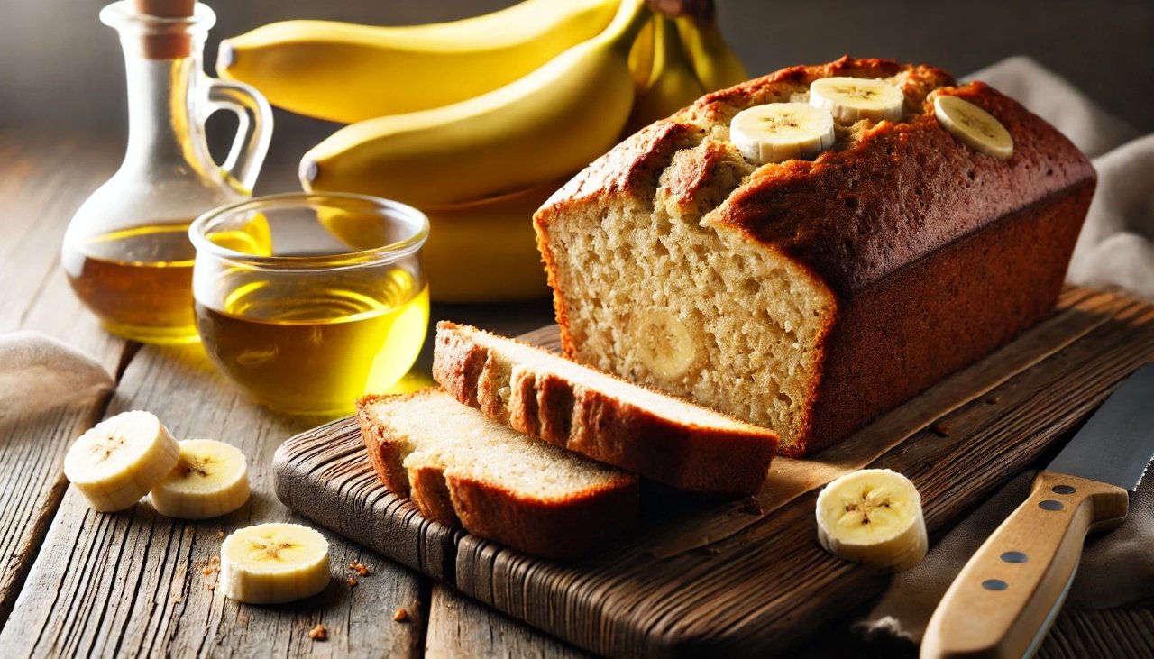 Banana Bread Recipe with Oil