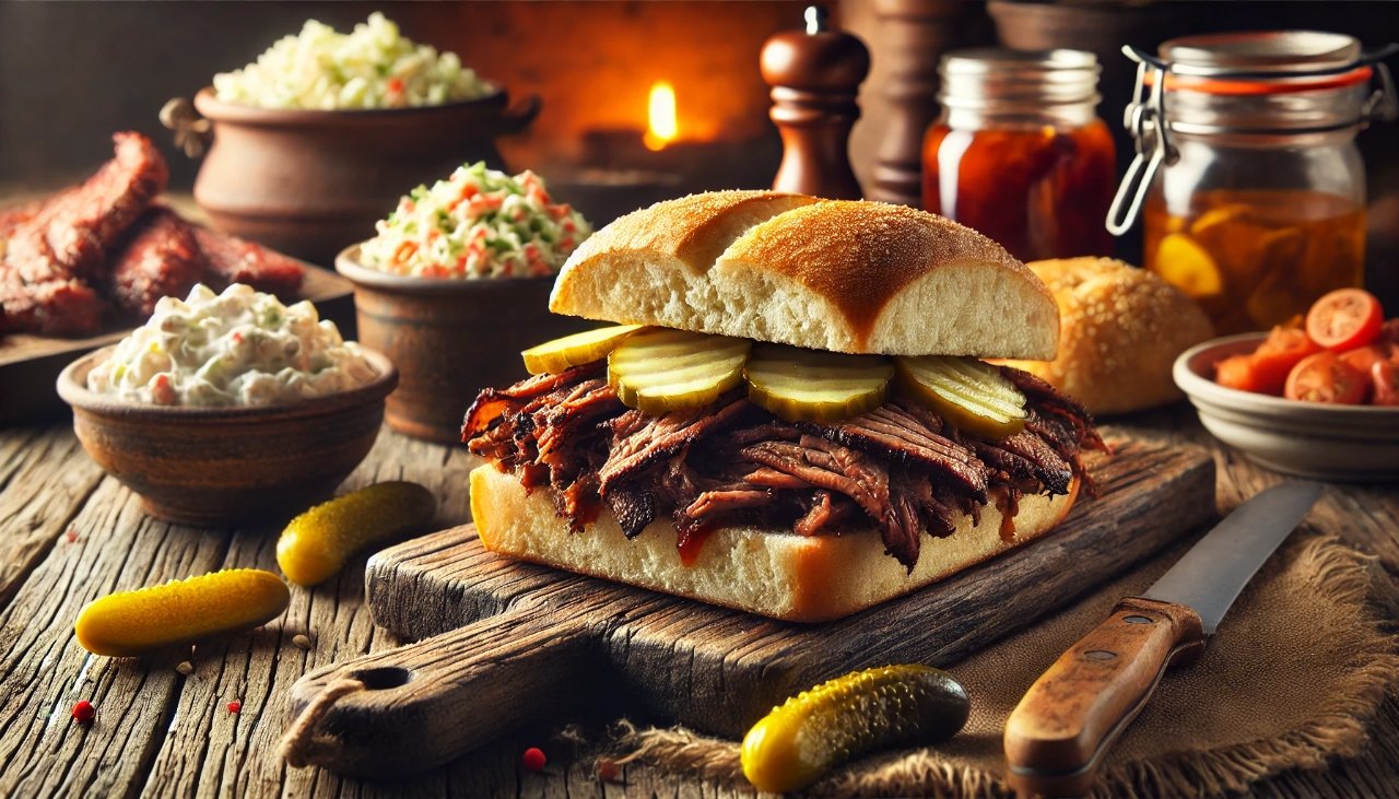 Beef Brisket Sandwich