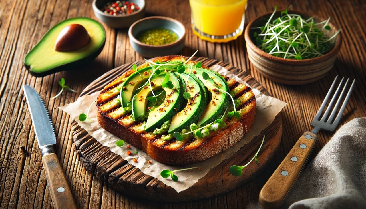 Grilled Avocado Bread