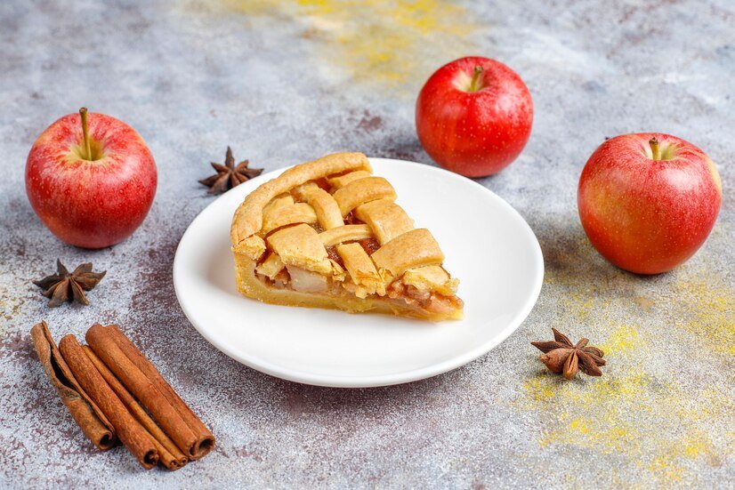 Origami Apple Pie Before Fold