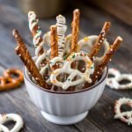 White Chocolate Covered Pretzels