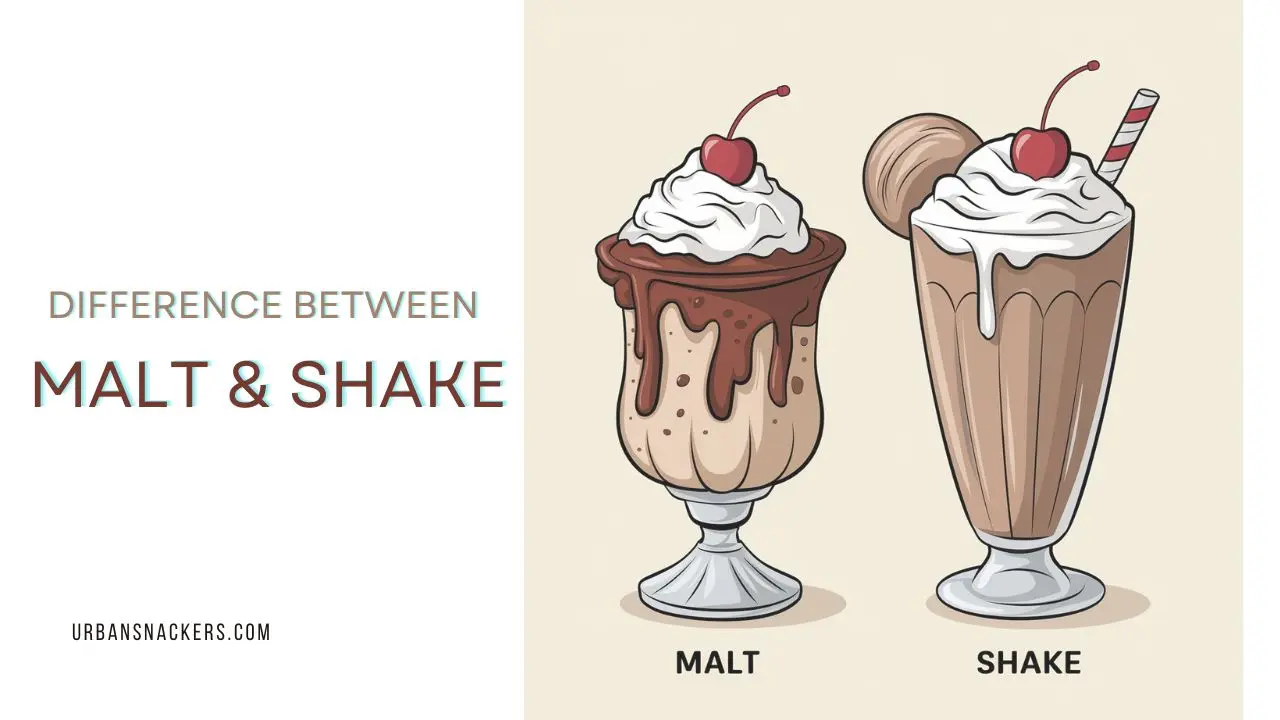 Difference Between Malt and Shake