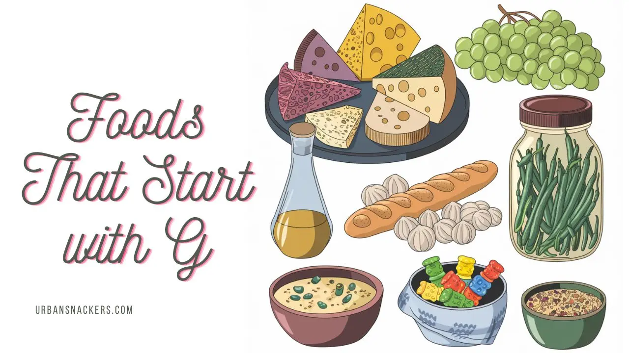 Foods That Start with G