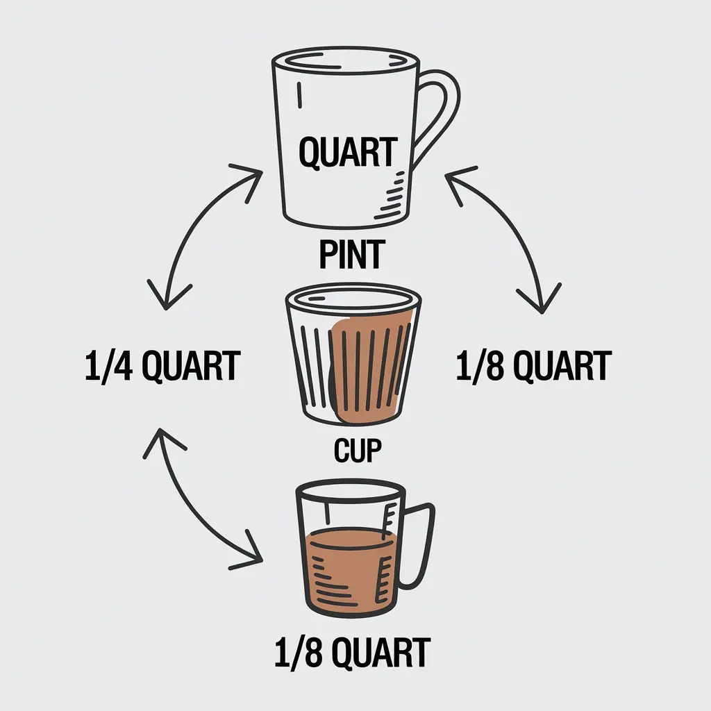 How Many Cups in a Quart