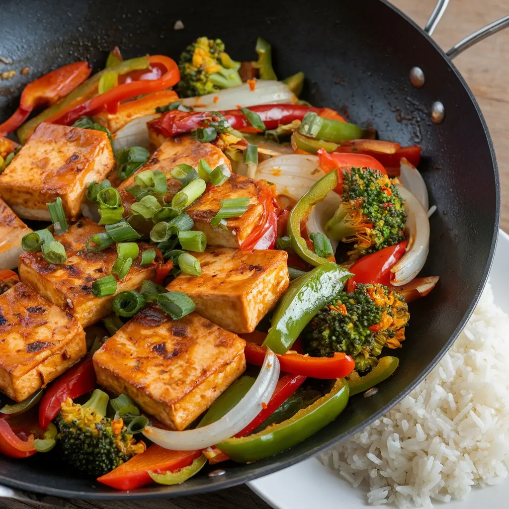 Spicy Tofu Stir-Fry