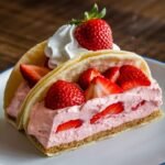 Strawberry Cheesecake Tacos